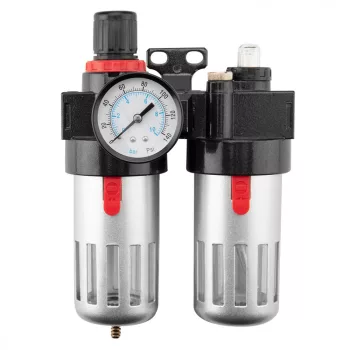   NEO Filtru deshidratator 1/2" cu regulator de presiune și lubrifiant (metal) (14-734)