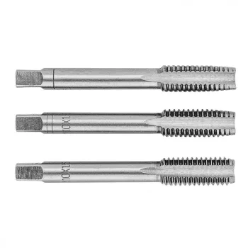   TOPEX Burghiu pentru filete M10, DIN 352, 3buc, în cutie de plastic (14A210)