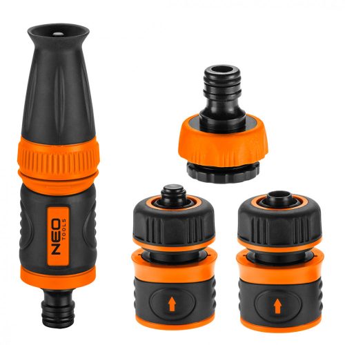 NEO Cap de irigare cu conectori 1/2", 4 bucăţi (15-710)