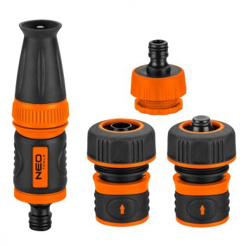   NEO Cap de irigare cu conectori 3/4", 4 bucăţi (15-711)