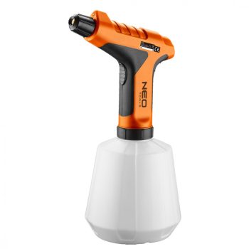   NEO Pulverizator cu acumulator micro-USB 3.6V, 2,41 bar, 280 - 460 ml/min, rezervor 1L, 0–40 °C (15-715)