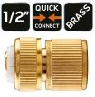 NEO Conector rapid pentru furtun 1/2", din cupru (15-730)