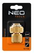 NEO Conector rapid pentru furtun 3/4", din cupru (15-732)
