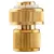 NEO Conector rapid pentru furtun 3/4", cu oprire a apei, din cupru (15-733)