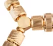 NEO Conector rapid pentru furtun 3/4", cu oprire a apei, din cupru (15-733)