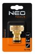 NEO Conector robinet 1/2"- 3/4", din alamă (15-746)