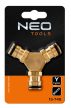 NEO Conector tip Y, 3 căi, din cupru (15-748)
