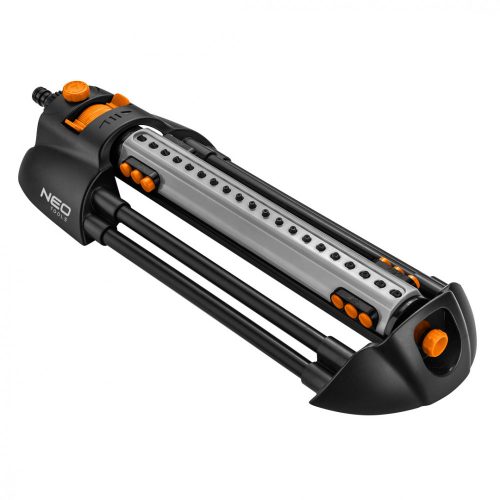 NEO Sprinkler pătrățos, înclinat, pentru irigare, 320 m2, 20 duze, ajustare a forței jetului, reglare individuală a duzelor (15-772)