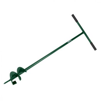   VERTO Burghiu pentru sol, manual, cu mâner în T, 110mm (15G071)