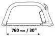 VERTO Ferăstrău cadru 760mm 30" (15G155)