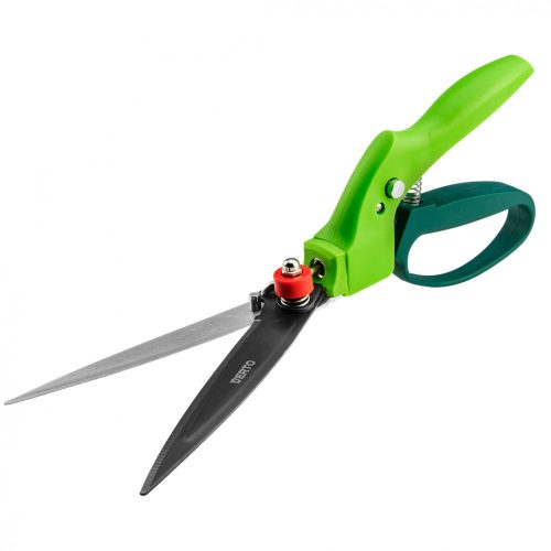 VERTO Foarfecă pentru marginile ierbii 340mm, lamă:130mm, rotire la 360 grade (15G300)