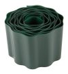 VERTO Bordură pentru paturi de flori 10 cm, 9m, verde (15G510)