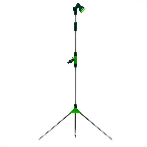 VERTO Kerti zuhanyzó, alu vázas, állÍtható fej és magasság (15G685)