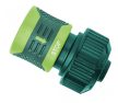 VERTO Conector rapid pentru furtun 3/4" cu stop apă, două componente (15G733)
