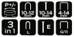 NEO Capsator, 3 în 1 pentru capse G, L, E, 4-14mm, oțel (16-031)