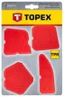 TOPEX Set pentru curățarea rosturilor, 4 buc, silicon, 6, 8, 9, 10, 12, 14, 15, 17, 21, 28 (16B472)