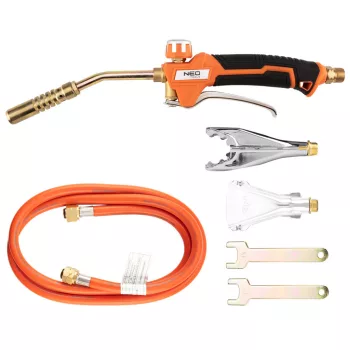   NEO Torță de Lipit, Perzător, Arzător cu Gaz Kit Profesional (20-012)
