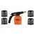 NEO Torță de Lipit, Perzător, Arzător cu Gaz cu 4 Rezervoare, 190g, Rezervor cu Supapă (20-045)