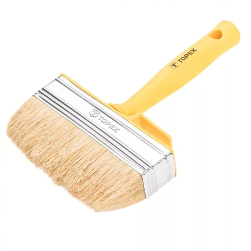 TOPEX Pensulă pentru tavane 14x4cm, Perie: Naturală, Mânere: Plastic (20B968)