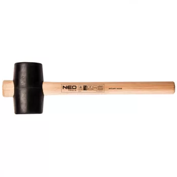 NEO CIOCAN DE CAUCIUC 65MM 425g, mâner din hickory (25-052)