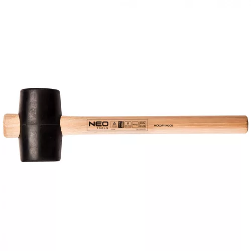 NEO CIOCAN DE CAUCIUC 65MM 425g, mâner din hickory (25-052)