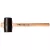 NEO CIOCAN DE CAUCIUC 65MM 425g, mâner din hickory (25-052)