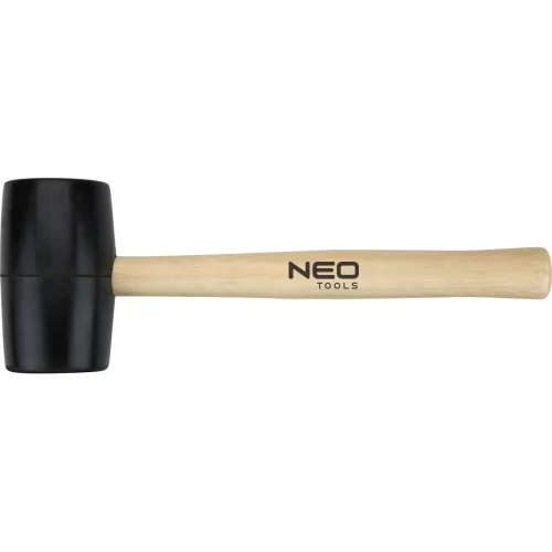 NEO CIOCAN DE CAUCIUC 63MM 680g, mâner din lemn dur (25-063)