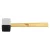 NEO CIOCAN DE CAUCIUC 58MM 450g NEGRU/ALB (25-067)