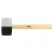 NEO CIOCAN DE CAUCIUC 63MM 680g NEGRU/ALB (25-068)