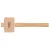 NEO Ciocan din lemn 315g, 100x70x46 mm, 320 mm (25-076)