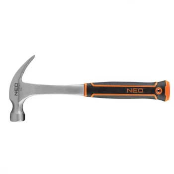   NEO Ciocan pentru extragerea cuielor, 450g, monobloc, mâner bicomponent (25-103)