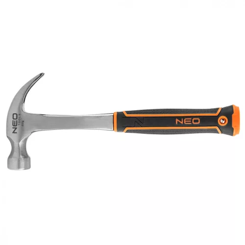 NEO Ciocan pentru extragerea cuielor, 600g, monobloc, mâner bicomponent (25-104)