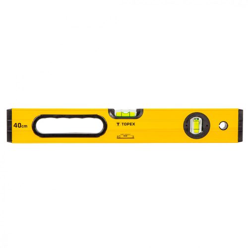 TOPEX Nivelă, aluminiu, 40cm, 2 libele, tip 600 (29C601)
