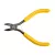 TOPEX Clește de precizie cu vârf lateral 140mm (32D031)