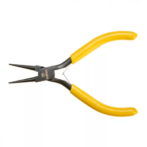 TOPEX Clește de precizie cu vârf rotund 140mm (32D034)