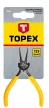 TOPEX Clește de precizie cu vârf rotund 140mm (32D034)