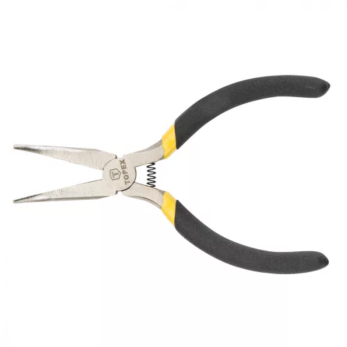 TOPEX Clește de precizie cu vârf îndoit 130mm (32D723)