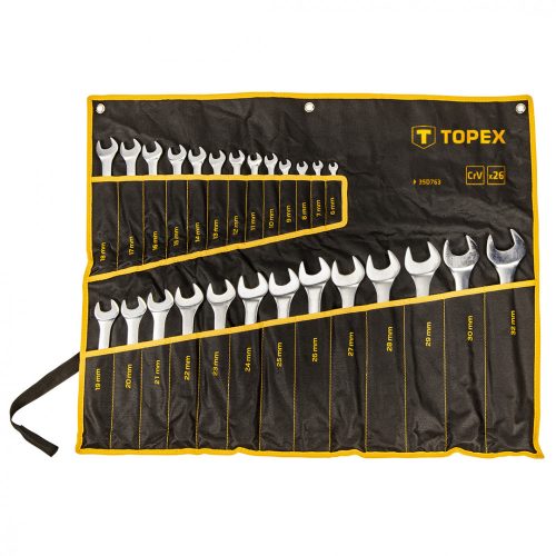 TOPEX Set Chei Stea cu două capete 6-32mm, 26buc (35D763)