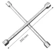 TOPEX Cheie în cruce pentru roți 17/19/22/mm 13/16" (37D310)
