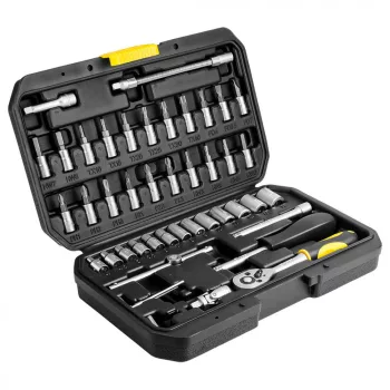 TOPEX Set de chei 1/4" 46R (38D640)