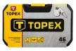TOPEX Set de chei 1/4" 46R (38D640)