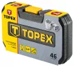 TOPEX Set de chei 1/4" 46R (38D640)