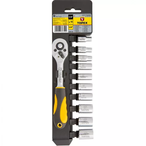 TOPEX Set de chei 1/4" 11R (38D650)