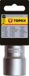 Cheie cu tub TOPEX 10mm, 1/2", hexagonală (38D710)