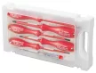 TOPEX Set de șurubelnițe 1000V, izolat (39D155)