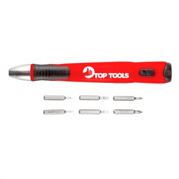 Top Tools Set de șurubelnițe de precizie 7în1 (39D197)