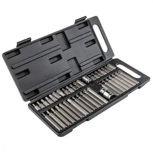 Top Tools Set de biți Spline, Torx, HEX, 40 piese (39D377)