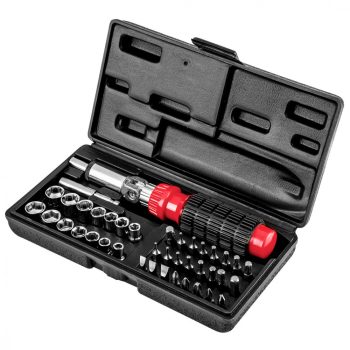 Top Tools Set de șurubelnițe 41buc, cu manivelă (39D386)