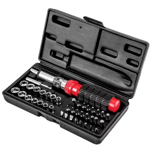 Top Tools Set de șurubelnițe 41buc, cu manivelă (39D386)