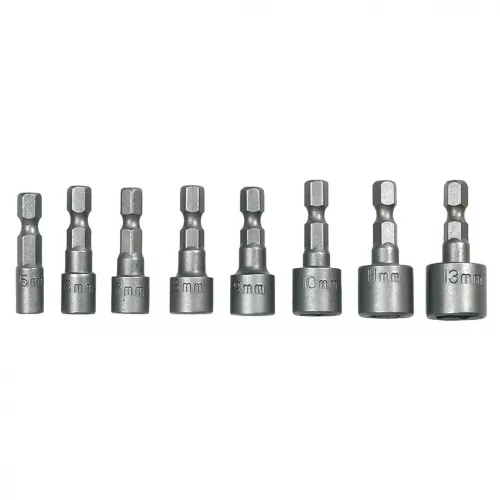 TOPEX Set de șurubelnițe 1/4", 5-13mm (39D387)